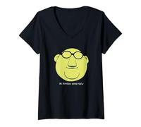 Women's Disney The Muppets Dr. Bunsen Honeydew Muppet Labs Big Face V-Neck T-Shirt