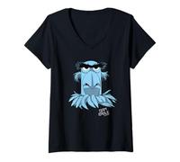 Women's Disney The Muppets Sam the Eagle Big Face V-Neck T-Shirt