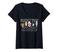 Womens Disney Villains Family Trip 2026 Matching Disney Vacation V-Neck T-Shirt