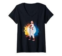 Womens Disney Zombies 4 Nova Bright The Daywalker Official V-Neck T-Shirt