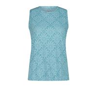 Womens Distressed Jersey Tank Top with Floral Print CMP Bleu 3XL