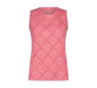 Womens Distressed Jersey Tank Top with Floral Print CMP Rose M