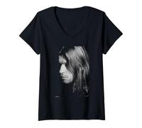 Women's DJ Aphex Twin Windowlicker Era by Andy Willsher V-Neck T-Shirt