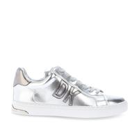 Women's DKNY Abeni Lace Up Trainers in Silver