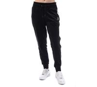 Women's DKNY Rhinestone Logo Jog Pants in Black