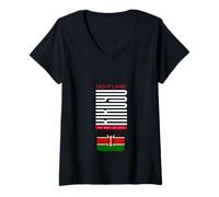 Womens Do It Like Kikuyu Or Not at All - Vintage Retro African V-Neck T-Shirt