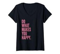 Women's Do More Things that Bring You Joy V-Neck T-Shirt