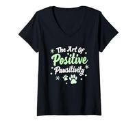 Women's Dog Trainer Canine Behavior Expert and Obedience Training V-Neck T-Shirt