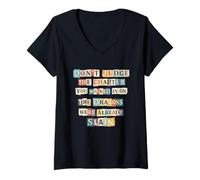 Women's Don’t Judge The Chapter You Walked in On V-Neck T-Shirt