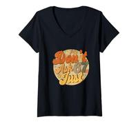 Womens Don't Ask Just 67 Retro Six Seven Meme 6 7 Ventage V-Neck T-Shirt