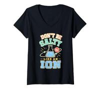 Women's Dont Be Salty Like Ion V-Neck T-Shirt