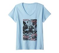 Womens Don't Fight A Rich Man's War - Anti War, Anti Imperialism V-Neck T-Shirt