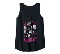 Womens Dont Follow me - You Wont Make it - Mail Lady Tank Top