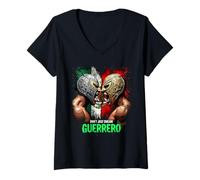 Women's Don't Just Dream Guerrero Lucha Libre Mexican V-Neck T-Shirt