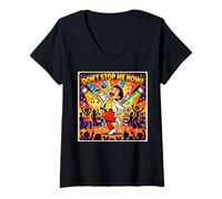 Women's Don't Stop Me Now! V-Neck T-Shirt
