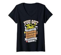 Women's Don't Stress State Testing Teacher Standardized Exam Prep V-Neck T-Shirt