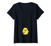 Womens Don't Touch My Phone, a Nice Gift idea for Men and Women V-Neck T-Shirt