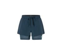 super.natural - Women's Double Layer Shorts - Shorts size XL, blue