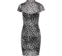Women's double-layered knit dress Urban Classics GT Gris 2XL
