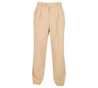 Women's double pleated Trousers Urban Classics Beige 36