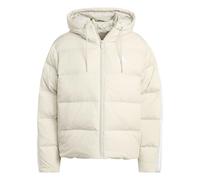 Women's down jacket adidas Essentials 3-Stripes Beige 2XL