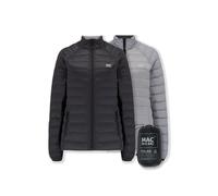 Mac in a Sac Polar Women's Packable Down Jacket, Black Grey, M