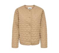 Lightweight Quilted Padded Jacket light brown