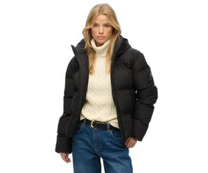 Women's down jacket Superdry City Black L