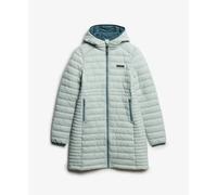 Superdry Fuji Lite Mid Padded Jacket Grey L Woman