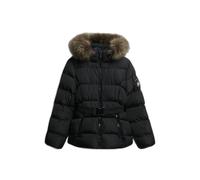 Superdry Fuji Belted Padded Jacket Black XL Woman