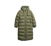 Superdry Rips Longline Jacket Green XS Woman