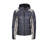 Women's down jacket Tee Jays Outdoor Crossover Gris S