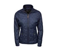 Women's down jacket Tee Jays Richmond Bleu 3XL