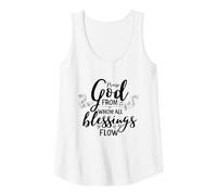 Womens Doxology Praise God from Whom All Blessings Flow Tank Top