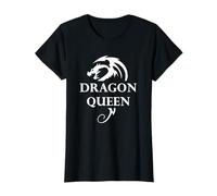 Womens Dragon Queen Dragon Aesthetic Culture Mythical Creatures T-Shirt