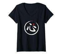 Womens “Dream” Japanese Language Kanji Word V-Neck T-Shirt