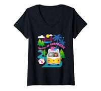Womens DreamWorks Gabby’s Dollhouse The Movie Full of Surprises V-Neck T-Shirt