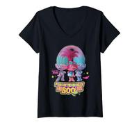 Women's DreamWorks Trolls Frighteningly Fab-Boo-Lous V-Neck T-Shirt