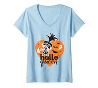 Women's DreamWorks Trolls Hallo Queen V-Neck T-Shirt