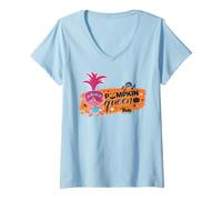 Women's DreamWorks Trolls Pumpkin Queen V-Neck T-Shirt