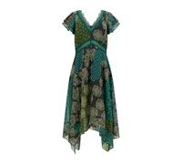 Women's dress Guess Tania Midi Vert XS