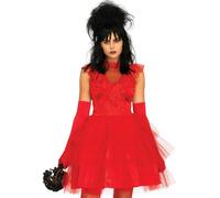 Leg Avenue Women's Beetle Bride Adult Costumes, Red, Large(UK 14-16)