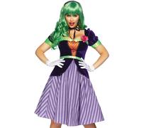 Women's dress Leg Avenue Book Killer Multicolore S