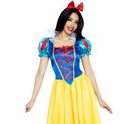 Leg Avenue Classic Snow White Costume (Large, Multi-Colour)