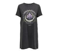 ONLY Womens Onllucy Life S/S JRS Noos Dress, Black-2, XS UK