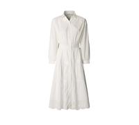 Pepe Jeans Celeste 3/4 Sleeve Midi Dress White L Woman
