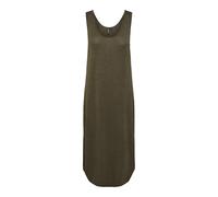 PIECES Women's Pcbillo Tank Midi Dress Noos Bc, Sky Captain/Detail: Gold Lurex, S