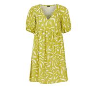Protest Flora Short Sleeve Short Dress Yellow M Woman