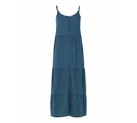 Protest Cocoa Sleeveless Long Dress Blue L Woman