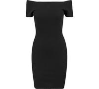 Urban Classics Women's Shoulder Rib Dress, Black (Black 7), S